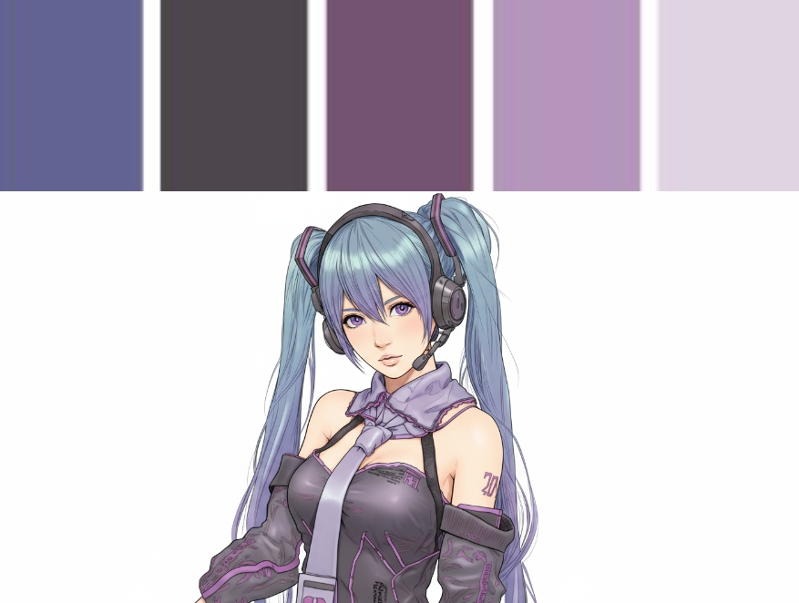 Nano Banana AI coloración arte línea - dibujo blanco y negro transformado con aplicación paleta colores vibrantes y consistencia tonal artística