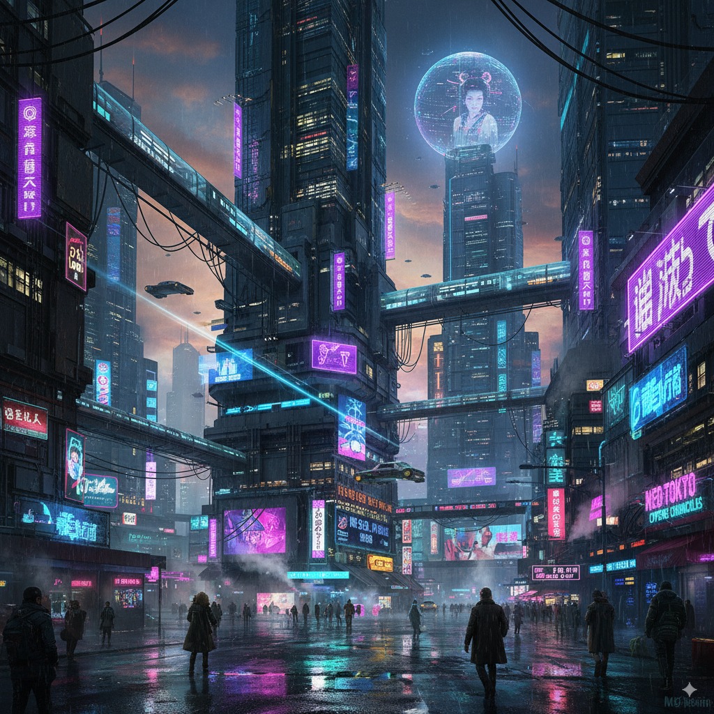 Nano Bana Cyberpunk City Transformation